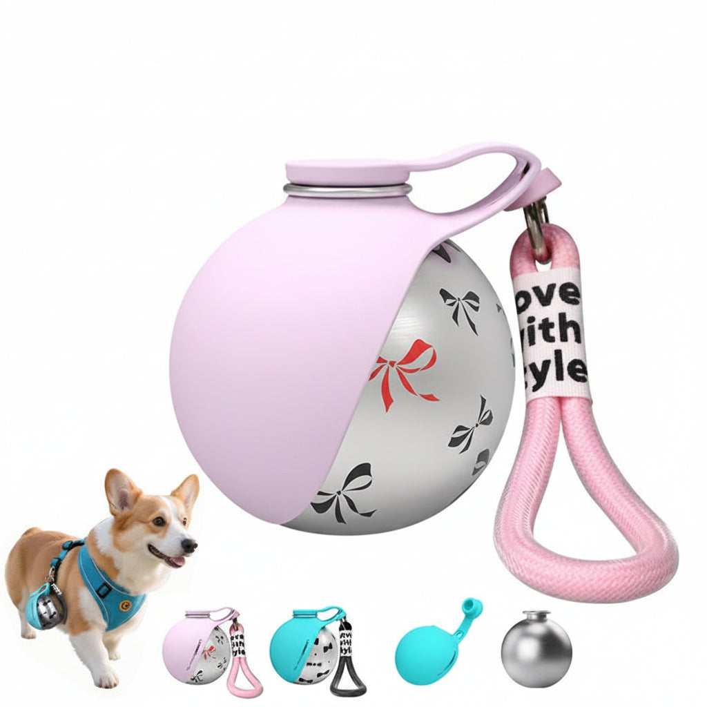 Portable Dog Water Bottle – Travel Pet Drinking Cup